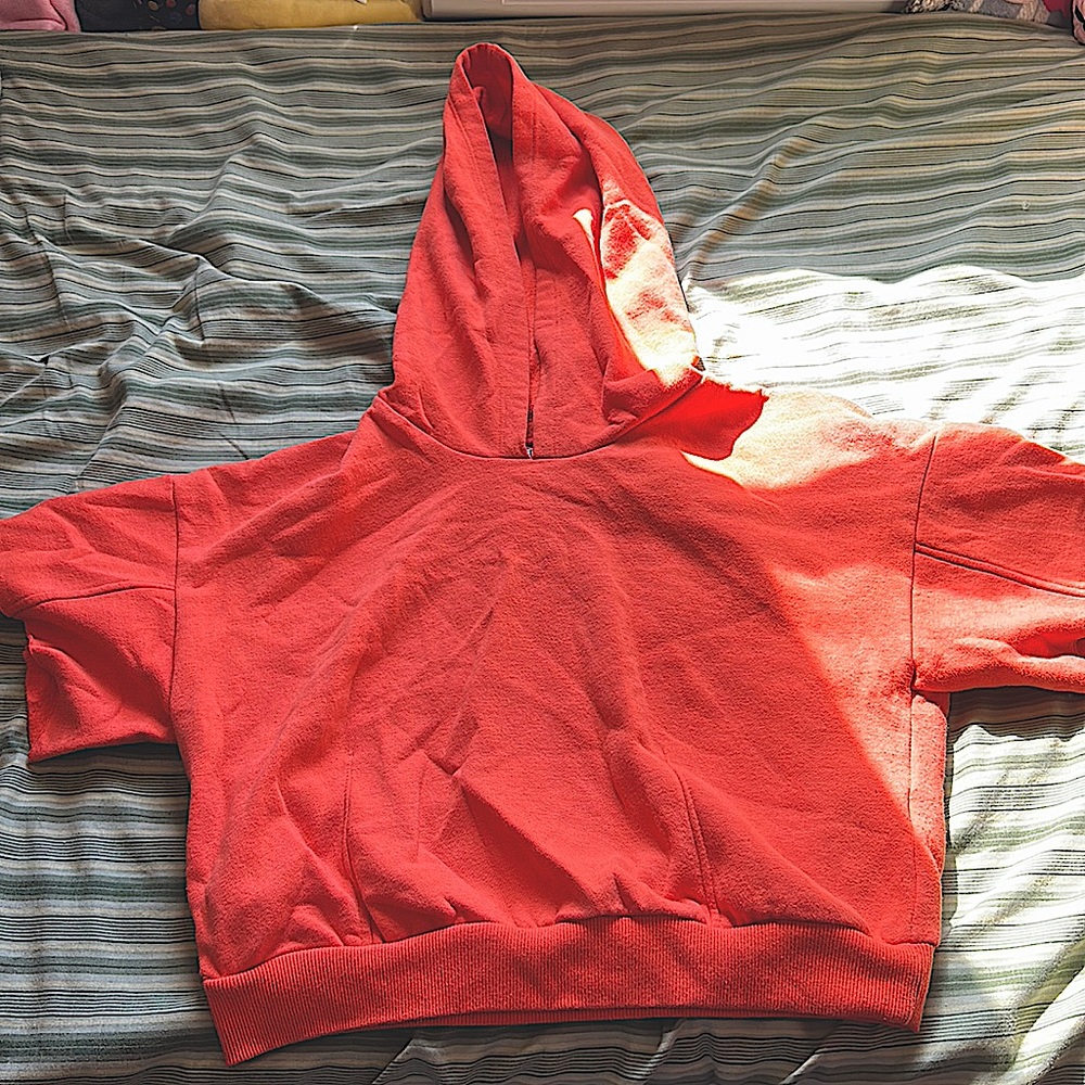 Orange Cut Hoodie!
